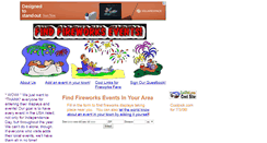 Desktop Screenshot of fireworksevents.com